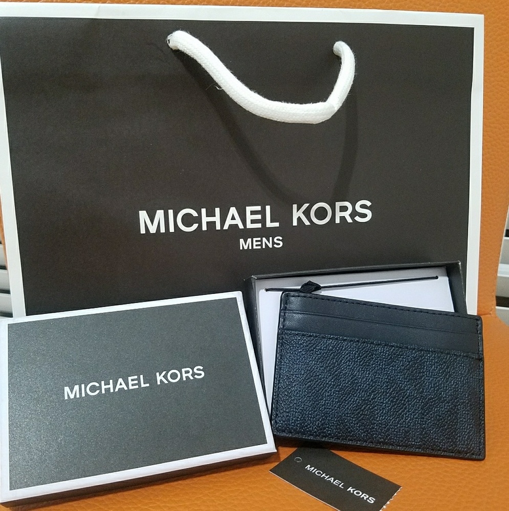 money clip card case small wallet michael kors